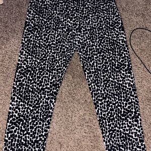Slimsation By Multiples Monochrome Abstract Leggings